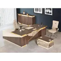Xl Moebel Gmbh Table basse Bureau Meubles de bureau en bois Table de luxe Nouveau mobilier design