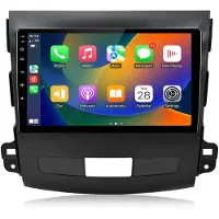 AWESAFE 9'' Android13 6+128G carplay GPS WIFI BT 8core DAB Autoradio 4GSIM pour Mitsubishi Outlander 2006-2011 RDS FM