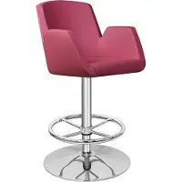 AEA Tabouret de bar Chaise de bar en similicuir Design Chaises de bar Tabouret de salle à manger Chaises