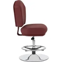 AEA Tabouret de bar moderne Chaise Designer Métal Chaise de salle à manger Tabouret Bar Marron Nouveau