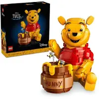 LEGO Disney Winnie l'Ourson 43300, Set de Construction, Décoration Adulte, Pot de Miel