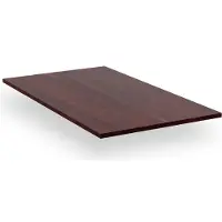 Blumfeldt Bearsdon Plateau de table en bois - plateau durable, 140 x 80 cm, résistant aux rayures & à la chaleur, idéal pour table à manger - finition teck moderne, style industriel & minimaliste