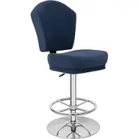 AEA Tabouret de bar moderne Chaise Designer Métal Chaise de salle à manger Tabouret de bar bleu Nouveau