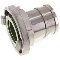 Tameson Coupleur Storz de 65 (81 mm) en acier inoxydable Pilier de tuyau de 75 mm rotatif