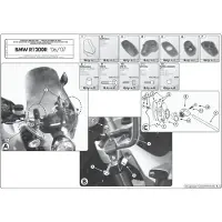 Givi 147a Bmw R 1200 R Fitting Kit Clair