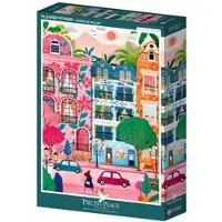 Pieces & Peace Puzzle Flower Power - 1000 pièces jouet coloré