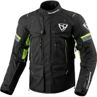MUGENRACE T-Uno Veste Textile Noir Jaune Imperméable Taille 2XL