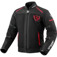 MUGENRACE Fuggire-A blouson textile moto, noir/rouge, L