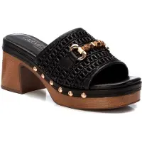 Carmela pour femme. 16233403-NEGRO Sabots à talons 162334 noir (37), 5 à 8 cm, Aucun, Casuel