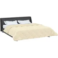 vidaXL Couette toutes saisons rembourrée crème 220 x 260 cm
