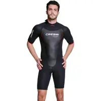 Cressi Altum 3 Mm Short Sleeve Shorty Noir S Homme