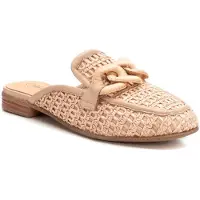 Carmela pour femme. 16231102-BEIGE Sabots 162311 beige (36), Plat, Aucun, Casuel