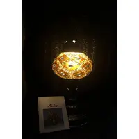 Halay Lampe de table turque faite main avec des tesselles de mosaïque – Lampe de chevet orientale d'environ 45 cm de haut