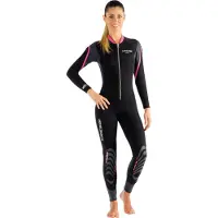 Cressi Lei Mono 2.5 Mm Woman Freediving Wetsuit Noir S Femme