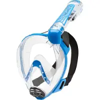 Cressi Duke Snorkeling Mask Bleu M-L