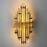 Bamyum Champion Wandleuchte Gold Farbe 25 x 45 cm (E14)