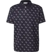 GUESS M6gp04k3073 Short Sleeve Polo Bleu L Homme