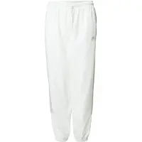 Nike Pantalon gris clair / blanc