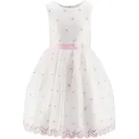 Happy girls Robe kiwi / rose / blanc
