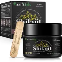 P-Beauty Résine Shilajit Himalaya 100 % pure Mumijo 85+ minéraux Testé en laboratoireVegan 60 g