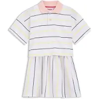 HUGO G01029 Short Sleeve Dress Blanc 10 Years Fille