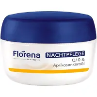 Florena 87534 Q10 & Aprikosenkernöl Gesichtscreme 50,0 ml