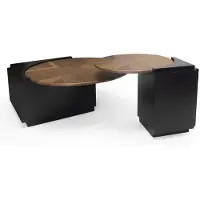 Xl Moebel Gmbh Table basse moderne 2x meubles de luxe noir élégant pour le salon nouveau design