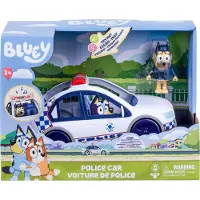 Bluey Police Car With Lights And Sound (90451) Figure Blanc Enfants