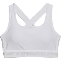 Under Armour Soutien-gorge de sport gris / blanc