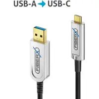 PureLink FiberX Serie - USB 3.1 Glasfaser Kabel - USB-A USB-C - 7.5m