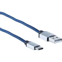 Shiverpeaks BS14-50030 Câble USB 2 m USB 2.0 USB A USB C Bleu (BS14-50030)