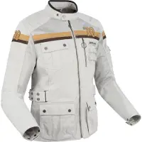 Segura Veste textile moto Mojo, gris/marron, M