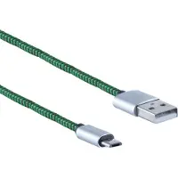 Shiverpeaks BS14-50115 Câble USB 0,9 m USB 2.0 USB A Micro-USB B Vert (BS14-50115)