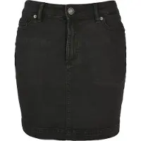 Urban Classics Jupe noir denim