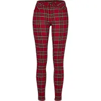 Urban Classics Pantalon orange / rouge / noir / blanc