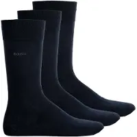 BOSS Chaussettes bleu foncé / gris