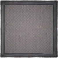 Calvin Klein Écharpe gris foncé / noir