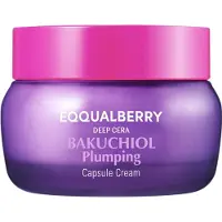 Eqqualberry - Crème repulpante en capsules de bakuchiol, 50 ml