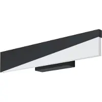 Eglo 99563 ISIDRO LED Applique 9W noir satiné blanc chaud
