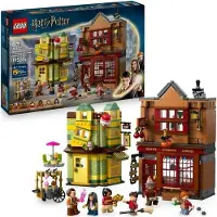 LEGO Harry Potter Magasin d'Accessoires de Quidditch et Marchand de Glaces, Jeu de Construction, 76452, 8 ans et Plus, 6 Minifigurines