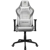 Cougar CGR-ELI-WHB Chaise de jeu Armor Elite,Blanc