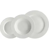 La Porcellana Bianca Essenziale ensemble de 12 assiettes NPCP0042TA12F