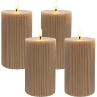 Relaxdays 4 bougies (4x)