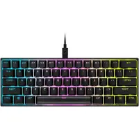 Corsair Gaming Tastatur K65 RGB MINI 60% Mechanical Gaming Schwarz Qwerty Spanisch