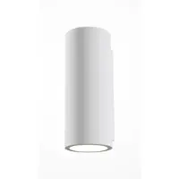 Maytoni Plafonnier, plâtre, blanc, H 20 cm