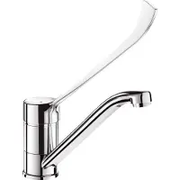 Delabie SPT-EHM Goulot pivotant H.145 L.215, levier hygiénique