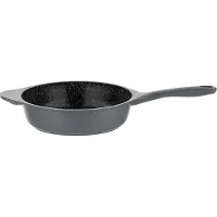 Schaefer poêle à frire Ø28cm 3,9L aluminium résine phénolique poêle à induction revêtement anti-adhésif argenté