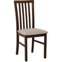 Mirjan 24 Chaise de table à manger FRATONIA 1 – noyer / beige