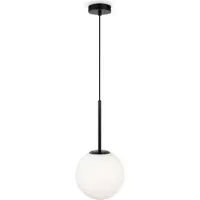 Maytoni Basic form Suspension, lampe à suspendre E14 Noir mat 18cm (E14)