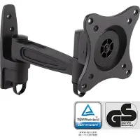 InLine 23106D support mural pour TFT jusqu'à 69cm (27"), max. 15kg, bras d'une pièce